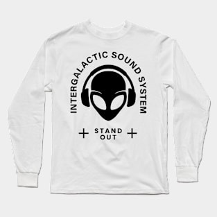 Alien space intergalactic Long Sleeve T-Shirt